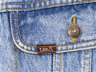 David Crosby's Jean Jacket From the 2003 New Orleans Jazz Fest